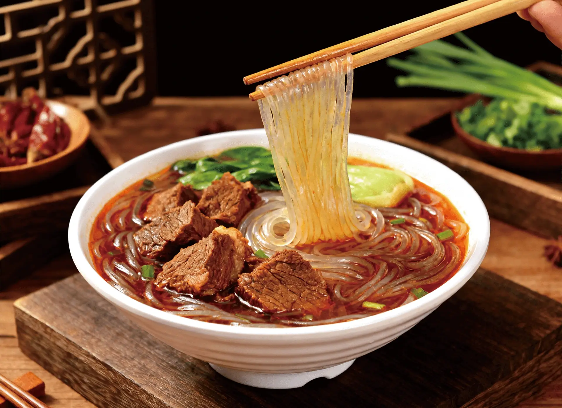 カンナ春雨 醤油煮込み牛肉